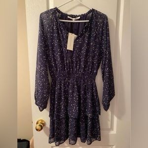 Flowy Navy Dress